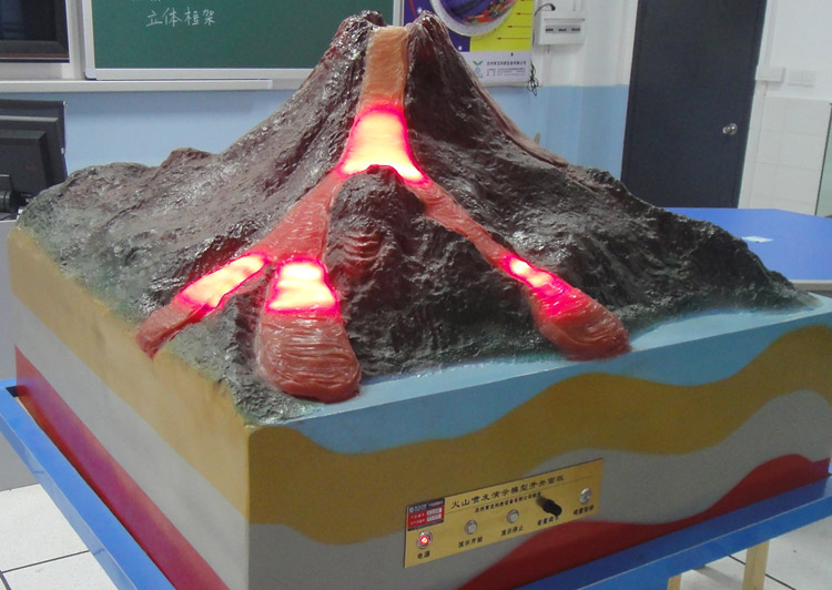 火山噴發模擬
